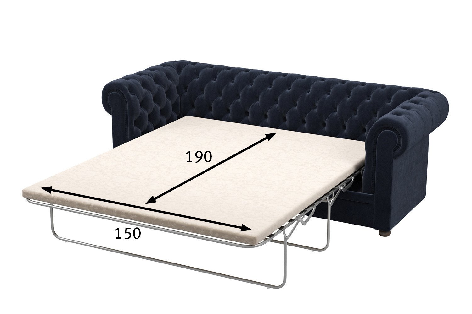 кожаный диван кровать 160 см
