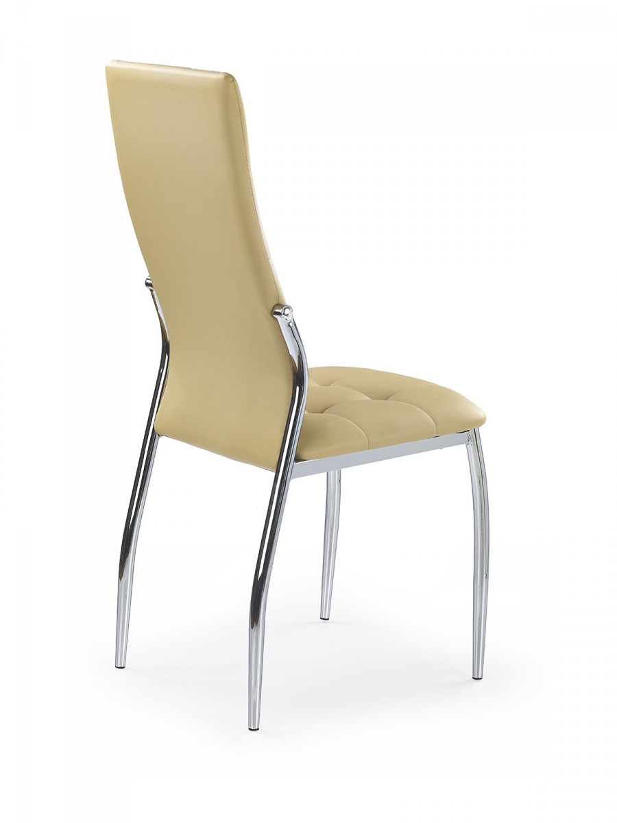 Стул HALMAR K209 бежевый/хром – изображение 2