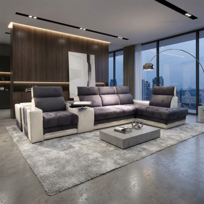 Угловой диван «Браво Люкс» со спинкой