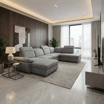 Модульный мягкий гарнитур Антарис шезлонг