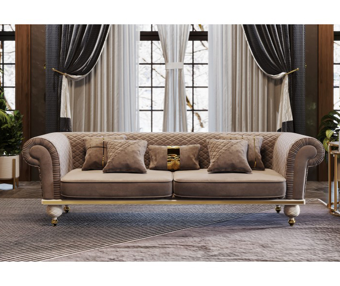 Прямой диван Прадо 3 ка – изображение 1