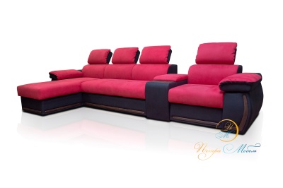 Угловой диван «Айпетри Делюкс» с оттоманкой – изображение 1