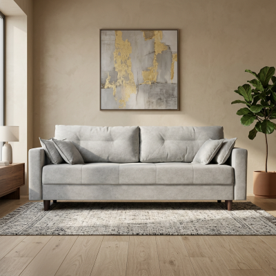  Прямой диван  FILIPP. ЦВЕТ MONTALE MOON