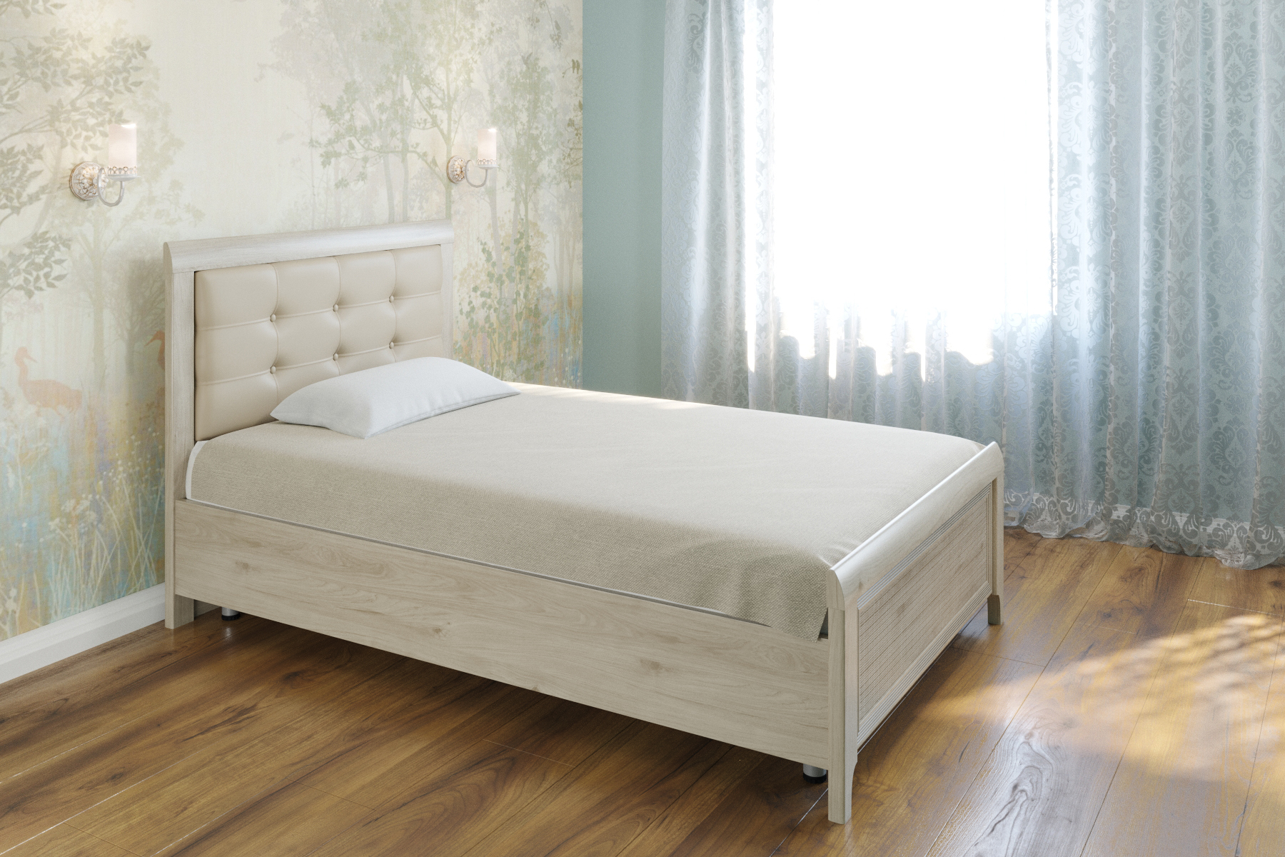 Двуспальная кровать (1,8x2,0) КР-2034 – изображение 2
