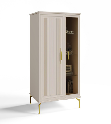 Витрина Замира 2-ств низкая беж