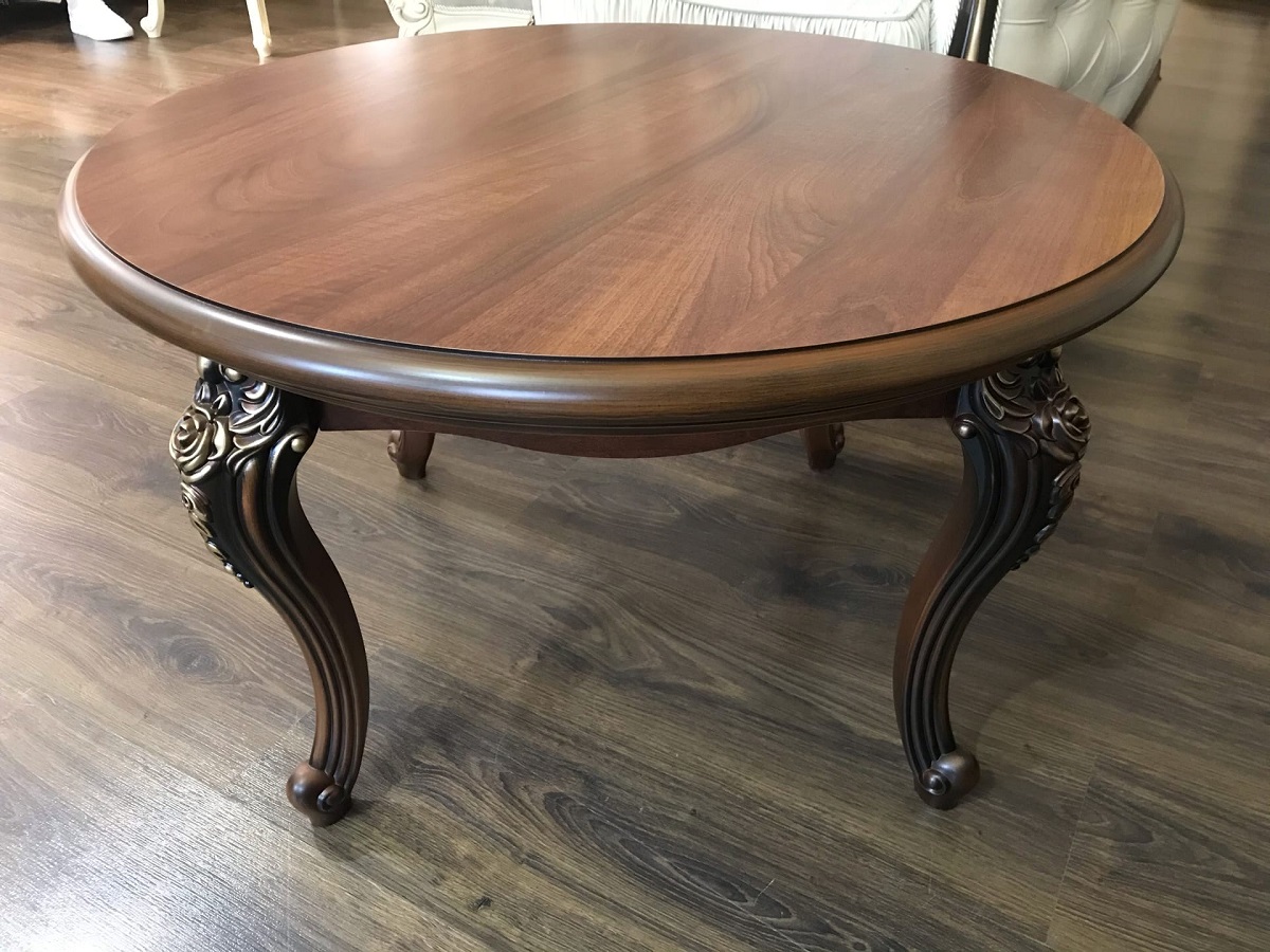 Стол журнальный круглый «Илона» караваджо – изображение 3