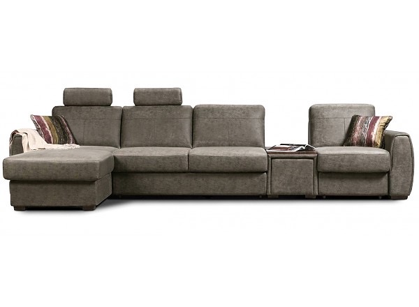 Угловой диван «Бест» модульный с оттоманкой – изображение 1