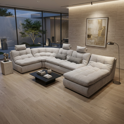 Модульный диван «Лиссабон» серый