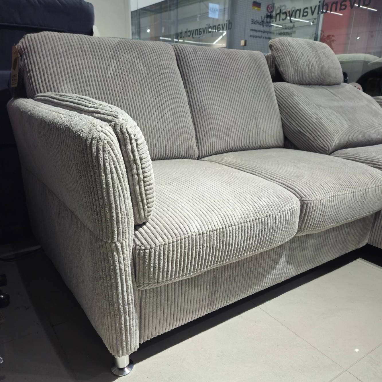 Угловой диван Видар серый – изображение 5