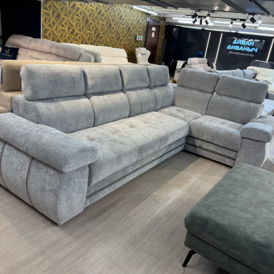 Угловой диван «Айпетри»  Г серый