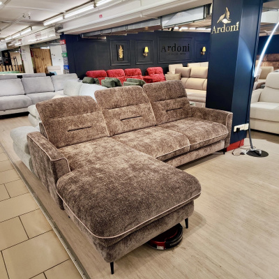 Угловой диван «Ретро» какао