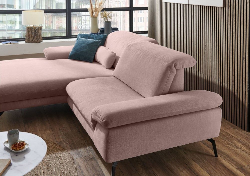 Угловой мягкий  гарнитур  Эмили розовый – изображение 6