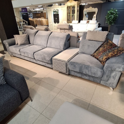 Прямой диван «Порто» с тумбой