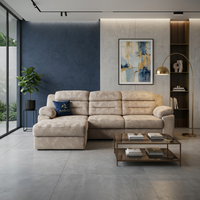 Угловой диван «Парадиз» крем