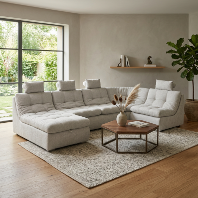 Модульный диван «Лиссабон» белый