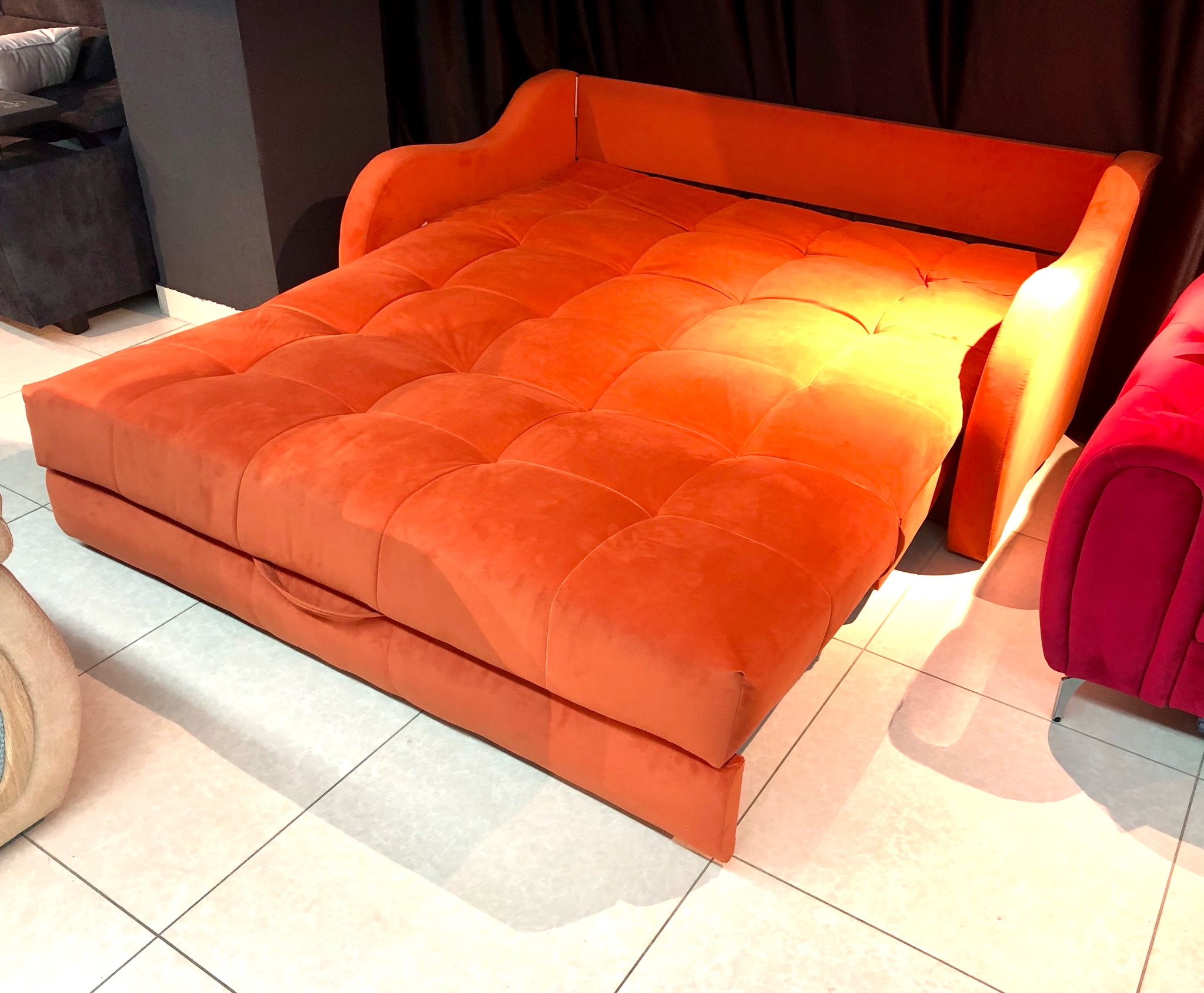 Прямой диван Адонис оранж – изображение 4