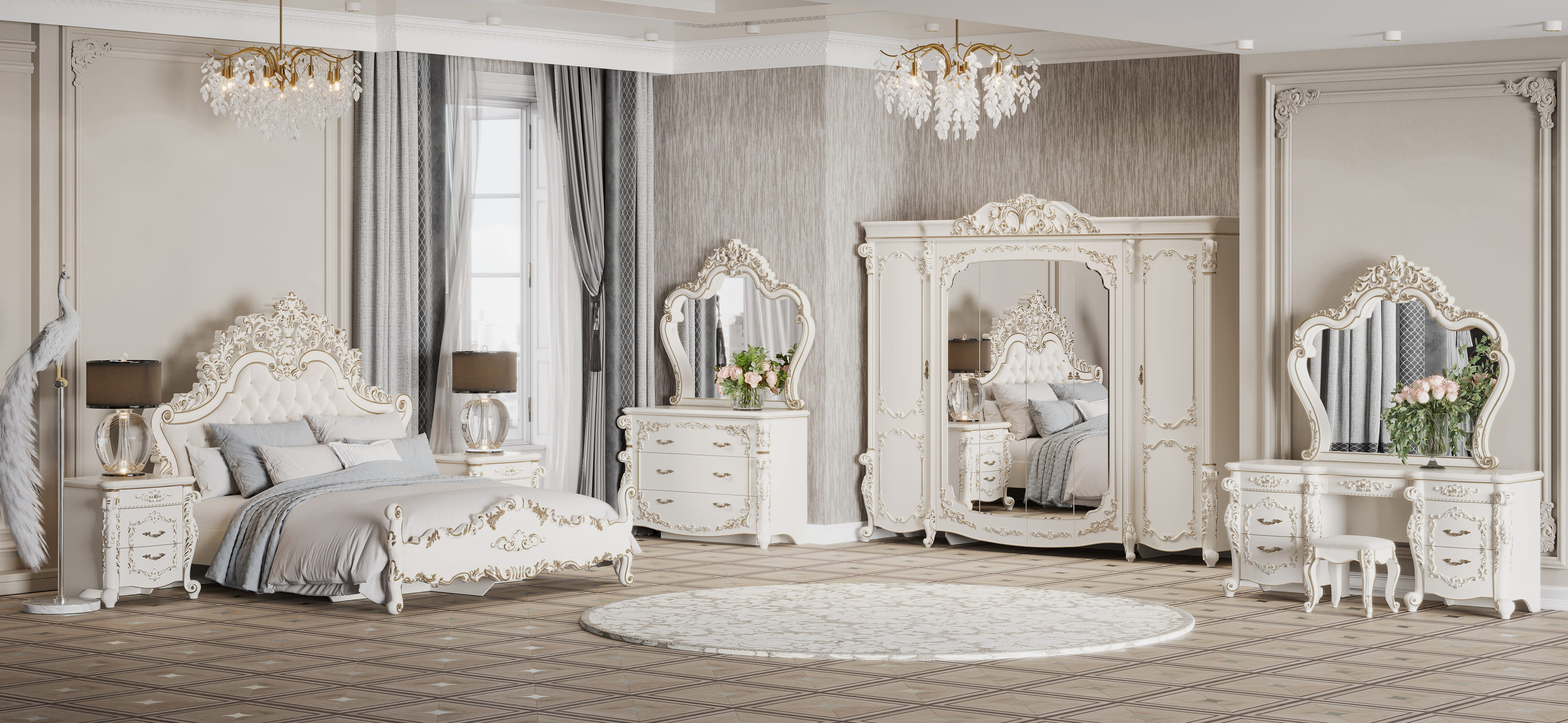 Шкаф  «Венеция» Style  6 ств – изображение 4
