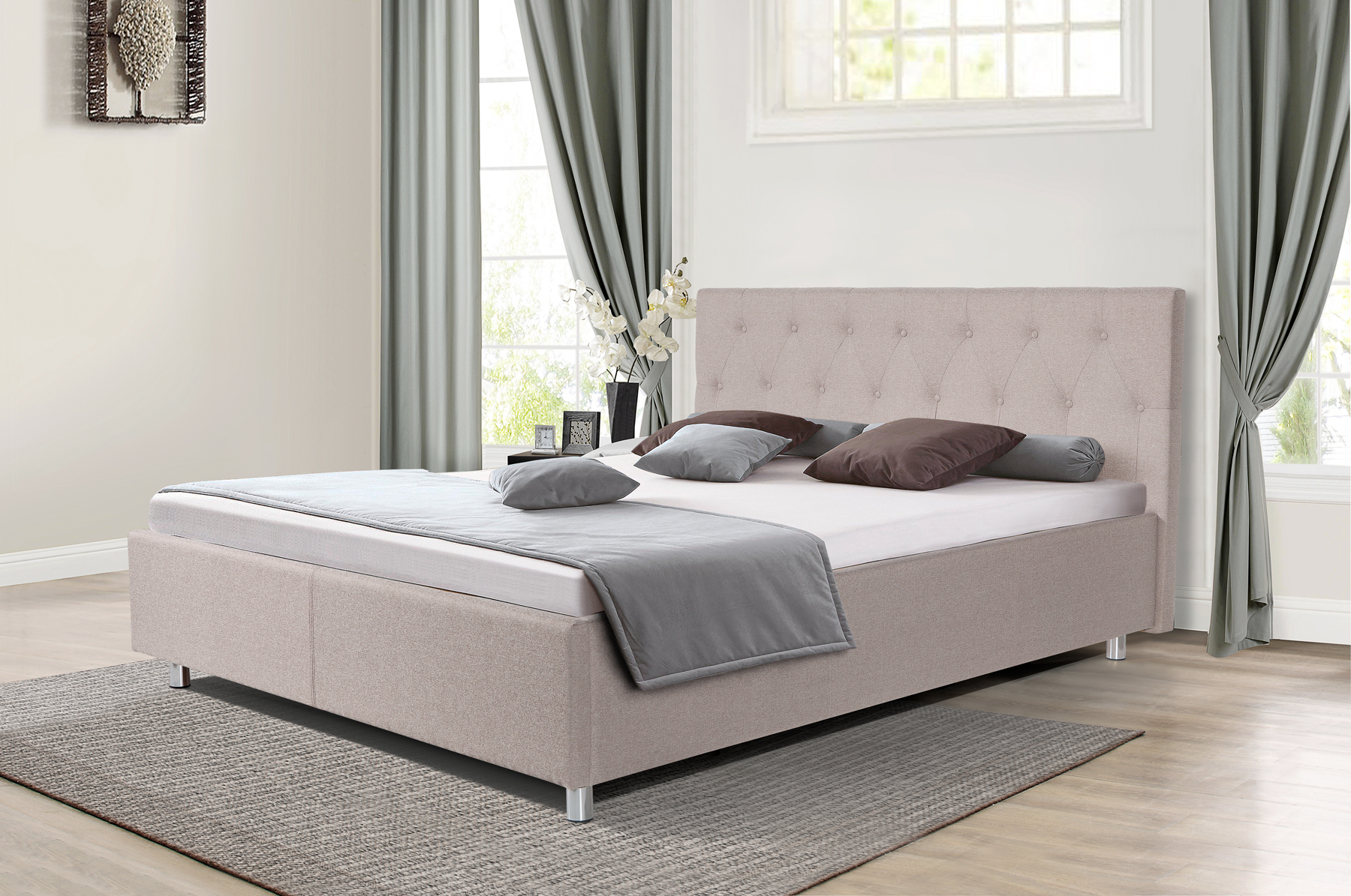 Двуспальная кровать «Софи 3» с подьемным механизмом – изображение 1
