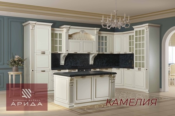 Угловая кухня «Камелия»  3,75*2,25 – изображение 2