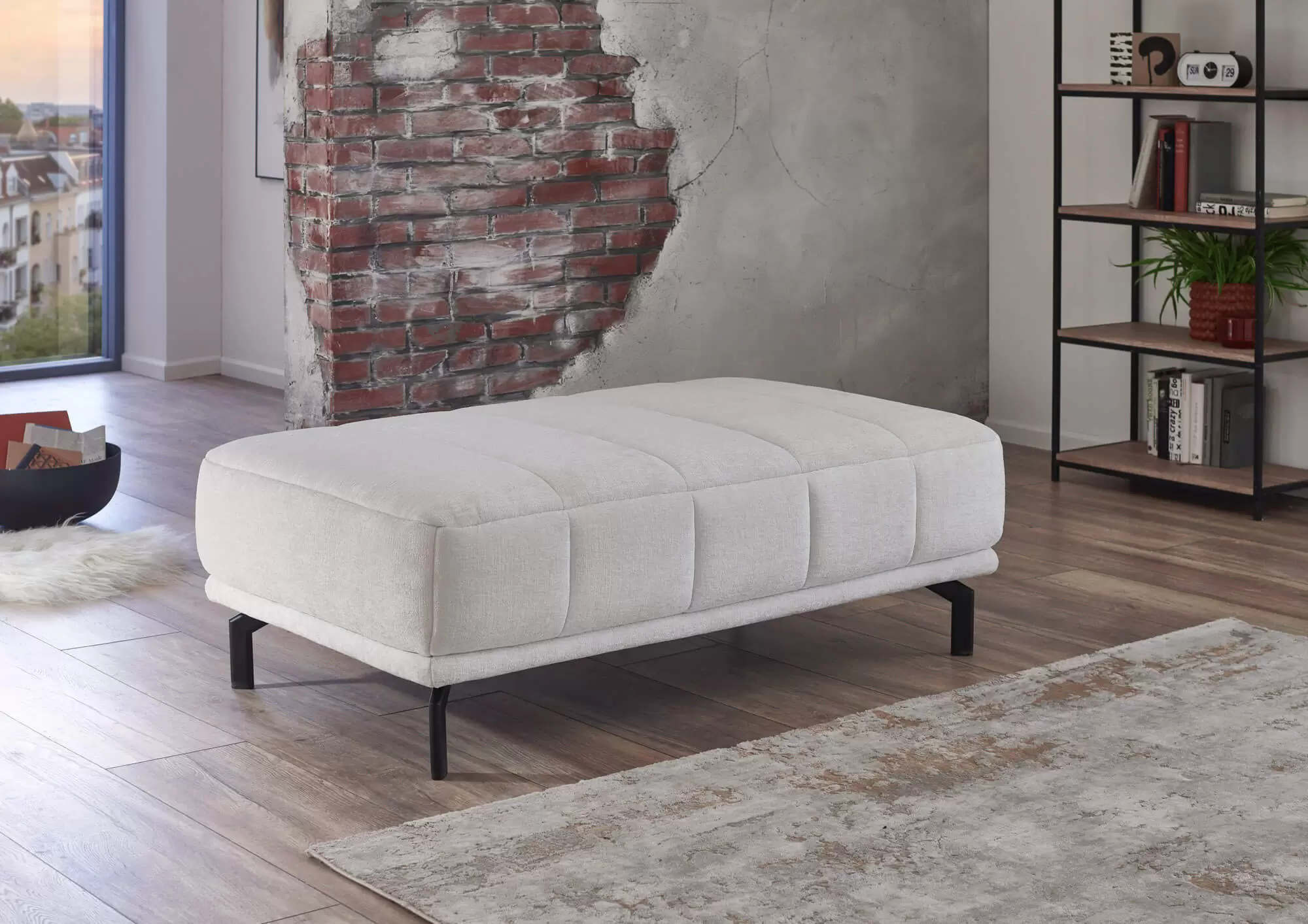 Модульный мягкий  гарнитур  Элиас белый – изображение 5