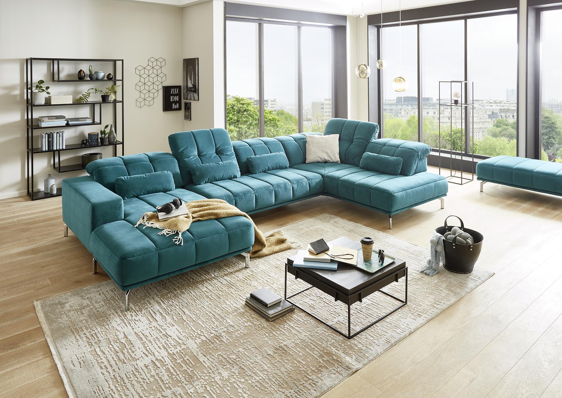 Модульный мягкий  гарнитур  Элиас бирюза – изображение 1