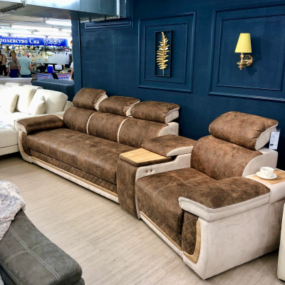 Угловой диван «Айпетри Делюкс» 30 коричневый 