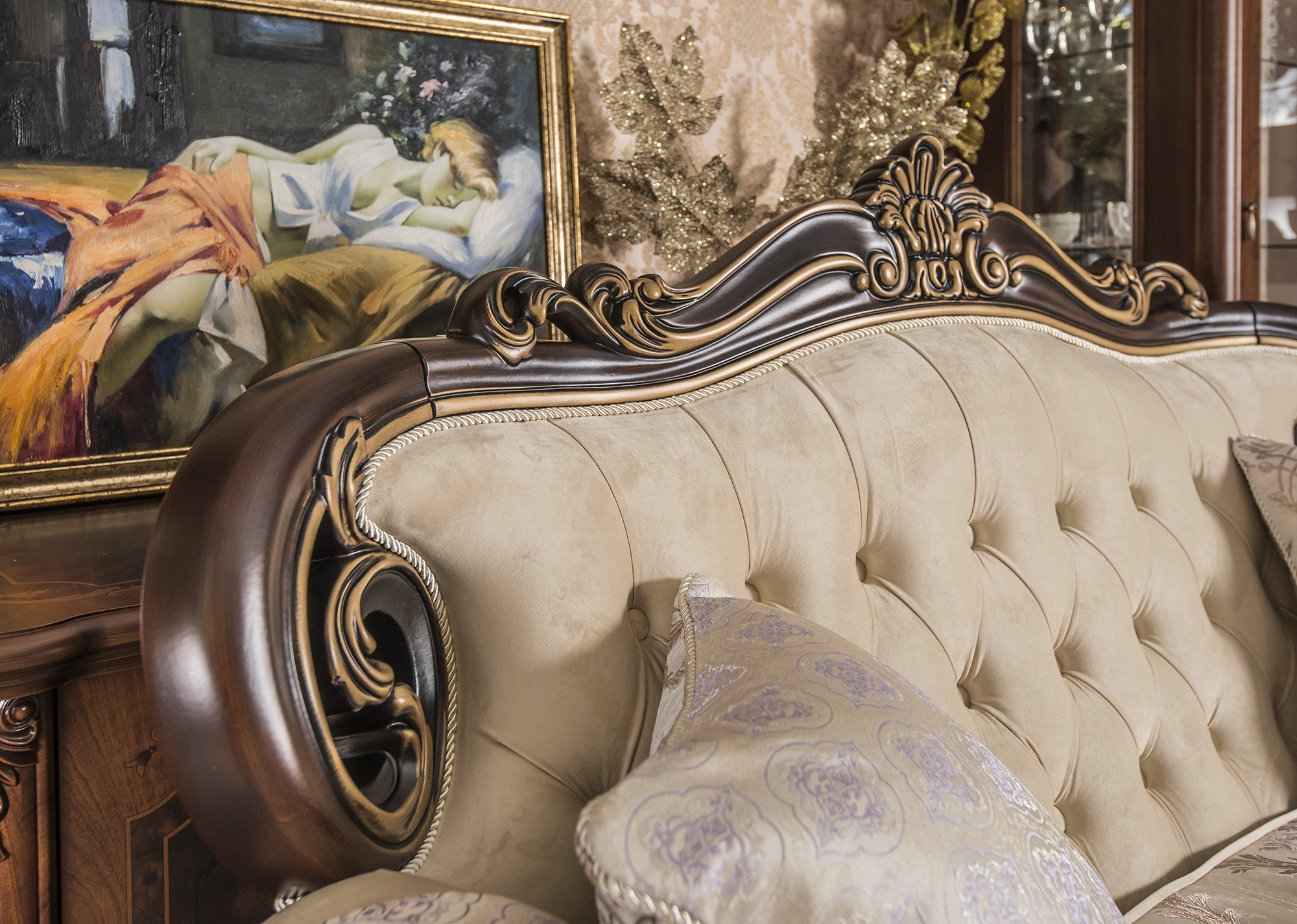 Прямой классический диван «Мона лиза» 2-ка карваджо – изображение 4