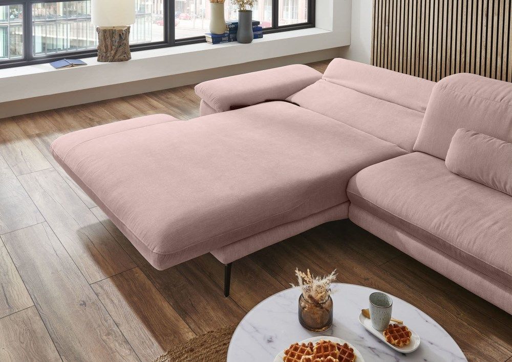 Угловой мягкий  гарнитур  Эмили розовый – изображение 4