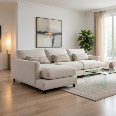 Угловой диван «Палермо» белый