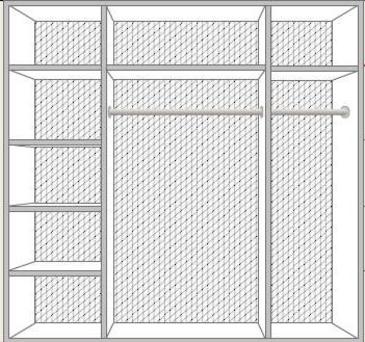 Шкаф 4-х ств. Ирина – изображение 3
