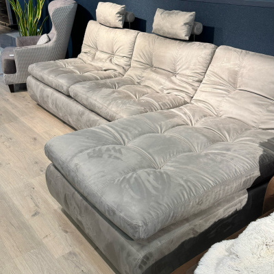 Угловой диван «Лиссабон» серый 