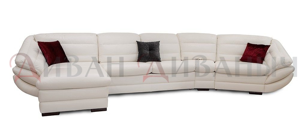 Угловой диван «Верона» с оттоманкой – изображение 1