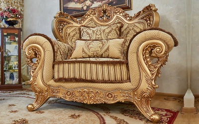 Кресло «Лорд» золото