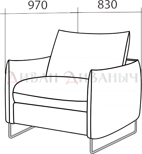 Кресло Мега – изображение 8