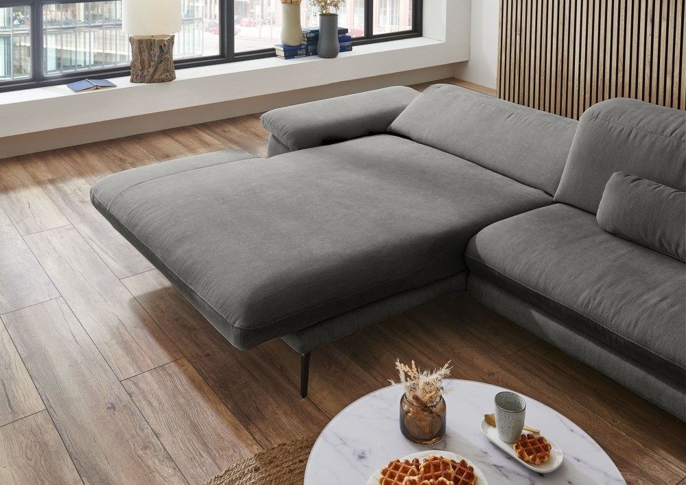 Угловой мягкий  гарнитур  Эмили серый – изображение 3