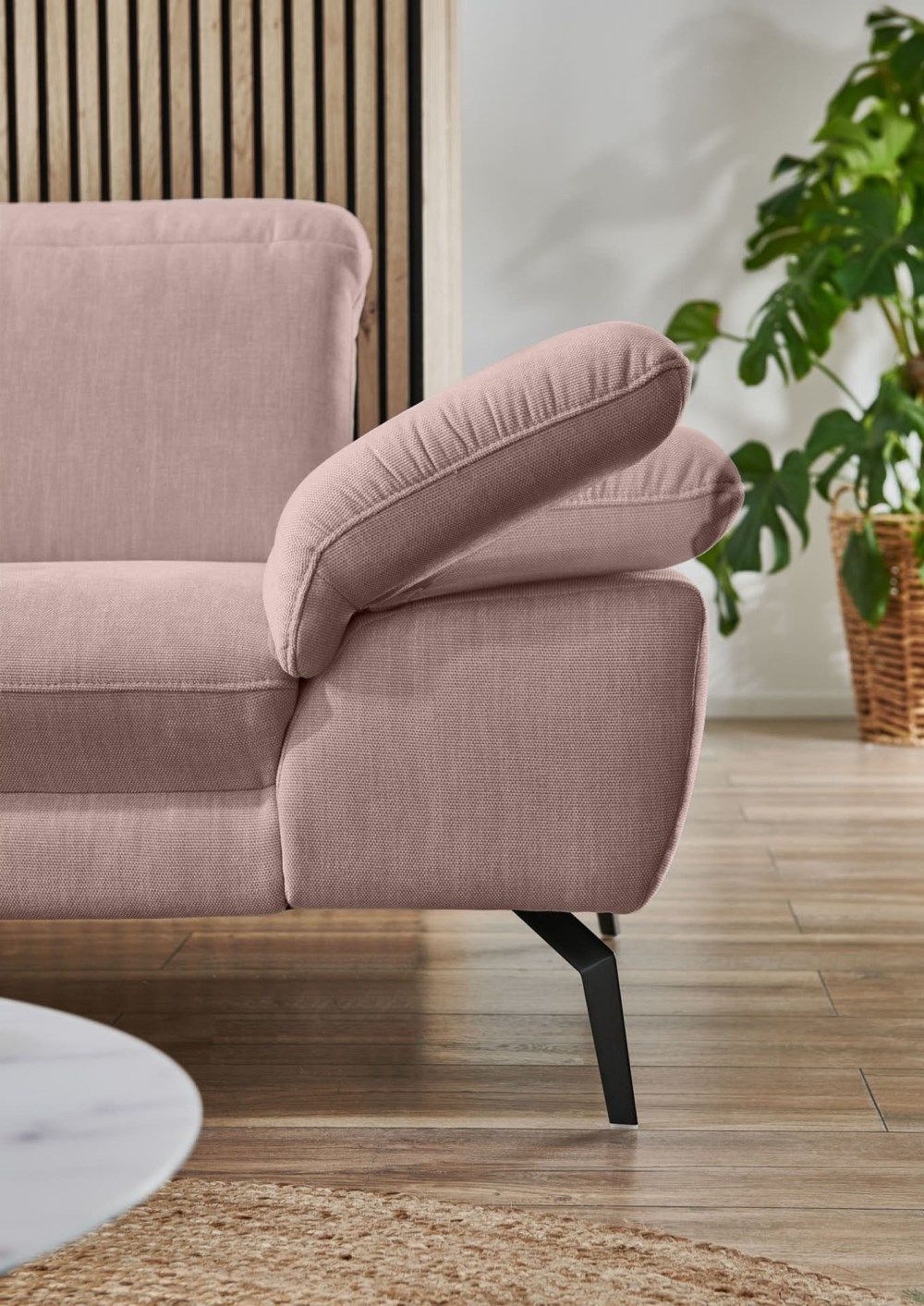 Угловой мягкий  гарнитур  Эмили розовый – изображение 3