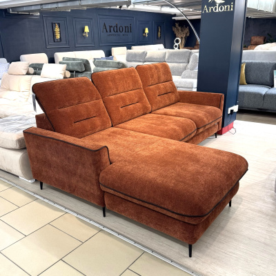 Угловой диван «Ретро» оранж