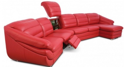 Модульный  диван «Верона» с отоманкой