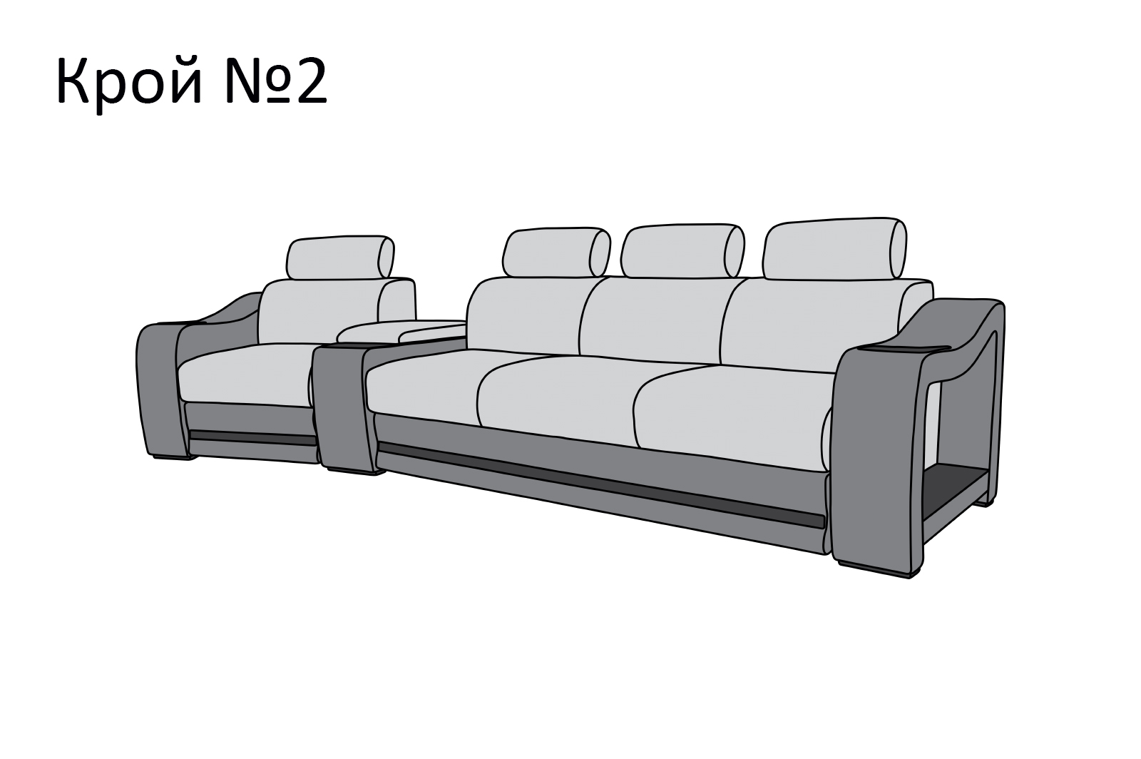 Угловой диван «Марсель Люкс» – изображение 6