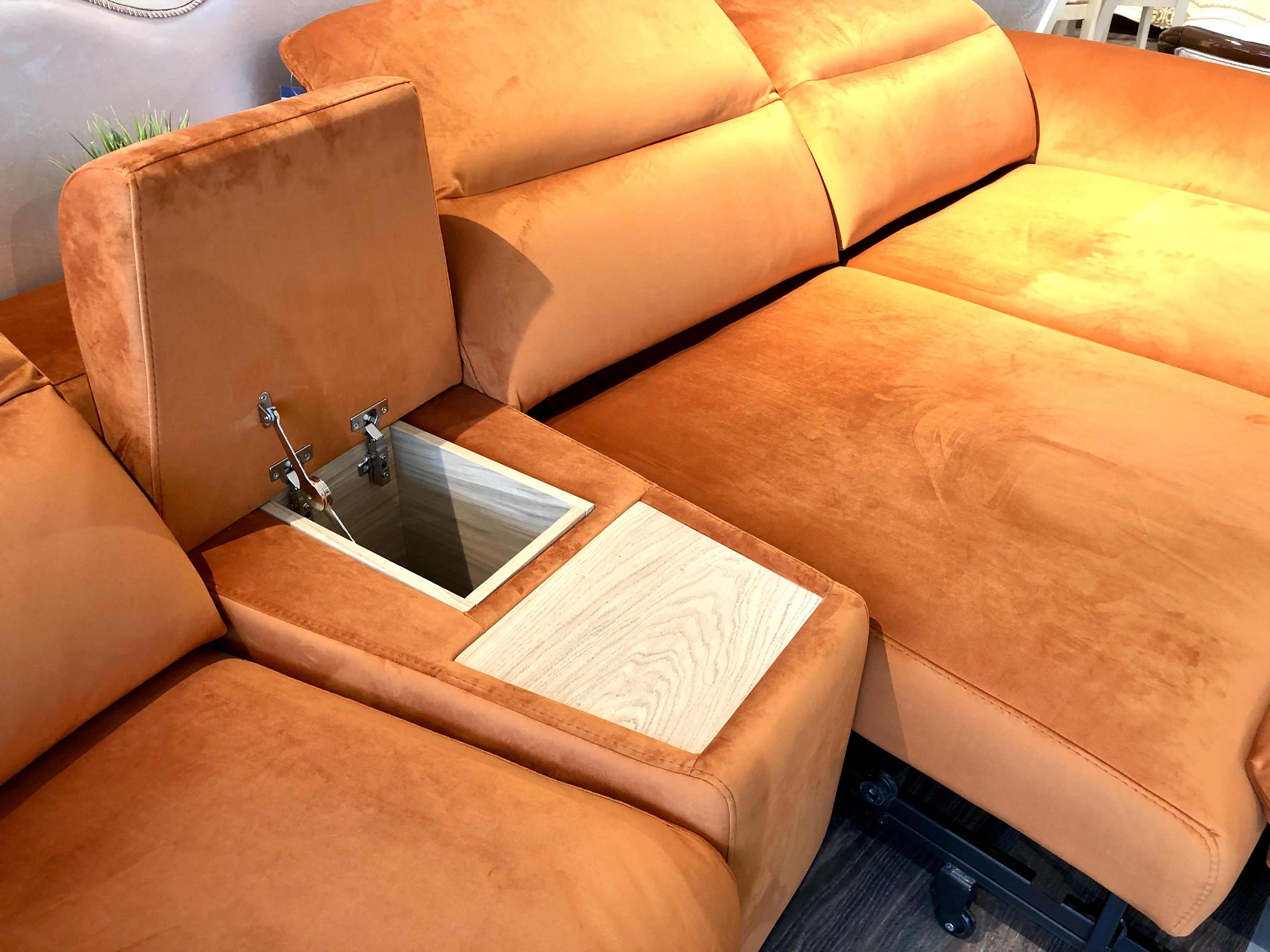 Прямой  диван "Глория" Оранж  – изображение 4