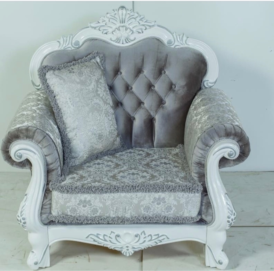 Кресло «Илона» серебро – изображение 2