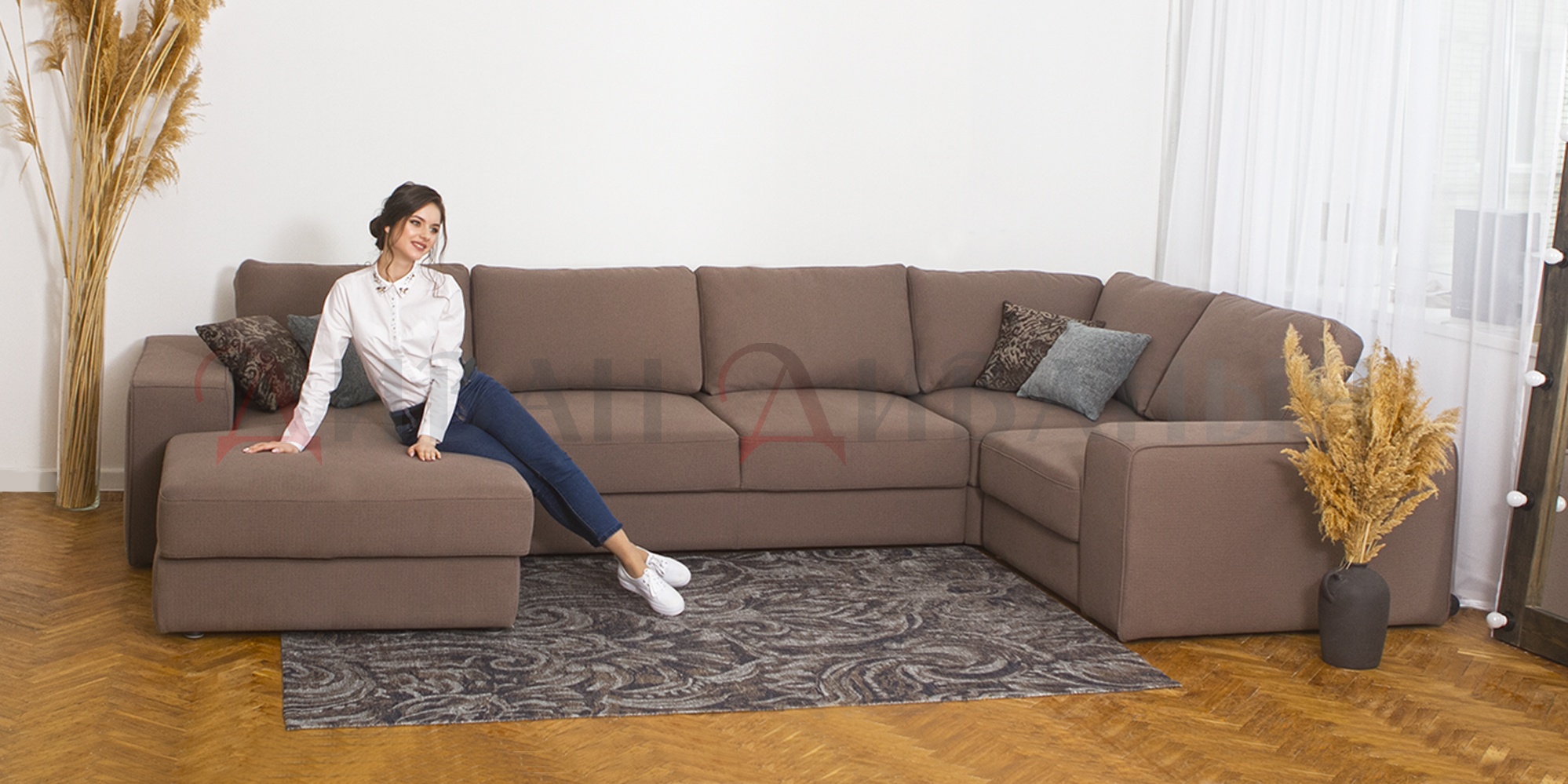 Угловой диван «Андорра» П – изображение 1