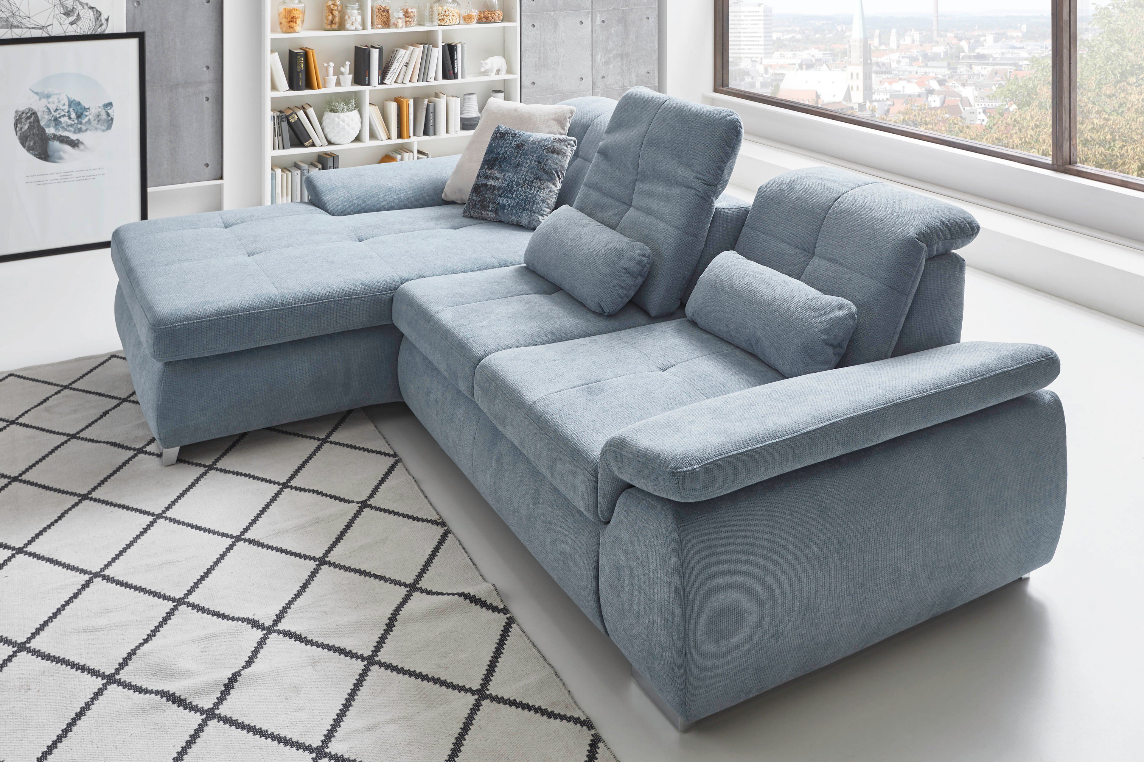 Угловой диван  Антарис  голубой – изображение 11