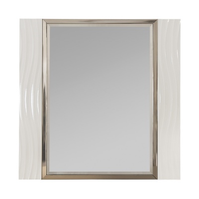 Зеркало  Gravita  белый глянец