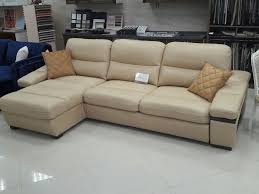 Модульный кожаный диван «Дамин» с оттоманкой – изображение 3