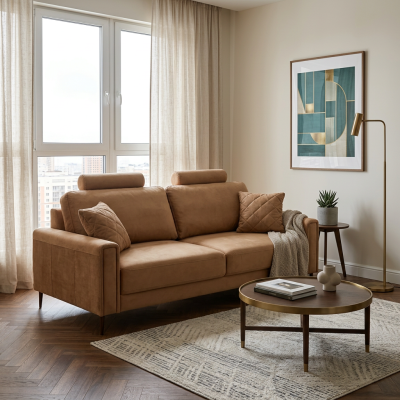 Прямой диван «Нортон» беж