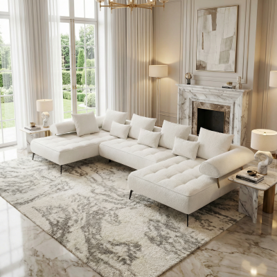 Модульный диван Тоскана белый