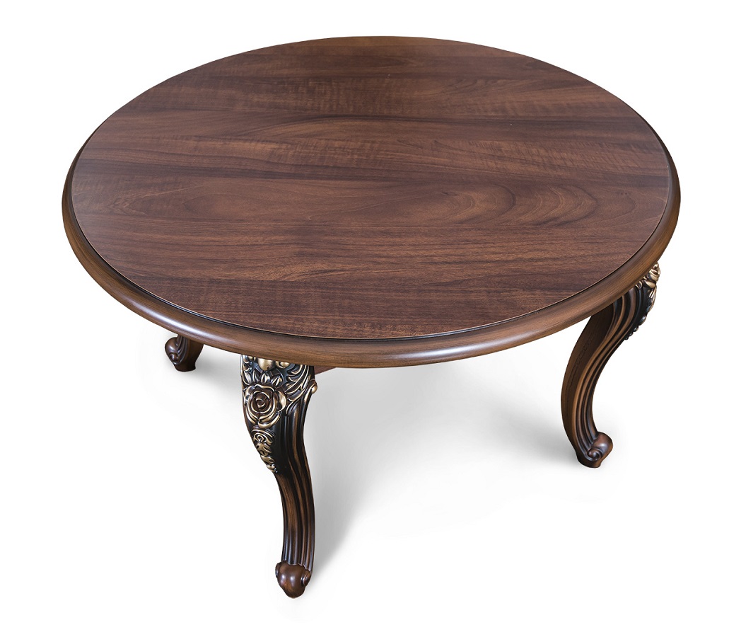 Стол журнальный круглый «Илона» караваджо – изображение 2