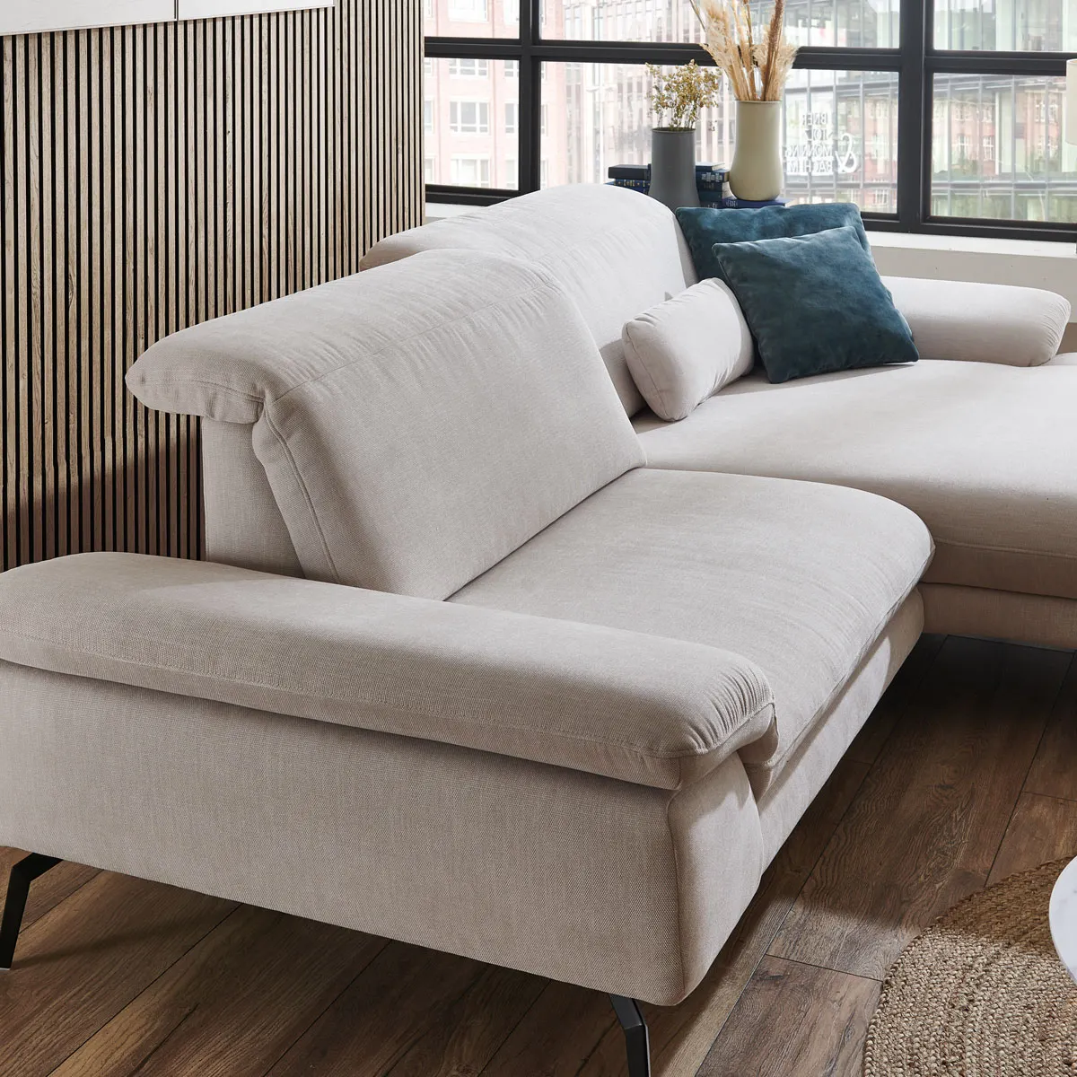 Угловой мягкий  гарнитур  Эмили белый – изображение 6