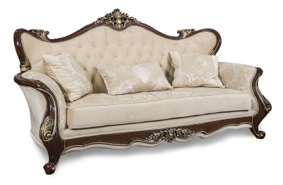 Прямой классический диван «Джоконда» караваджо глянец